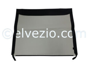 Soft Top In Black PVC for Fiat 500 F, 500 L and 500 R.