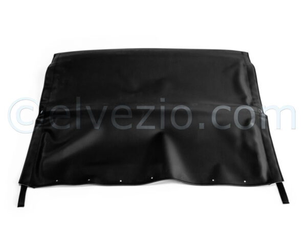 Soft Top In Black PVC And Frame In Grey Color for Fiat 500 F.