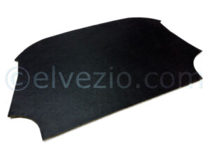 Black Soundproofing Under Rear Window for Fiat 500 F, 500 L and 500 R.