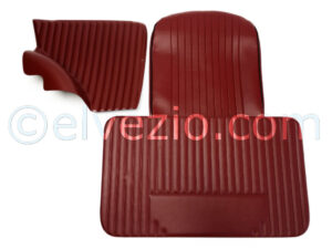 Front And Rear Seats Covers In Electro-Welved Skai for Fiat 500 L. F1126