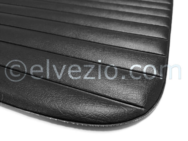 Front Pre-Printed Panels In Black Skai for Fiat 500 L.
