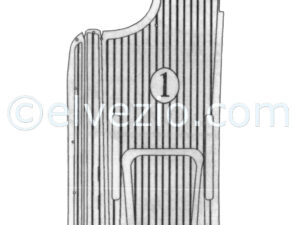 Tappeto 1 anteriore sinistro