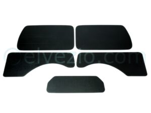 Front And Rear Pre-Printed Panels and Trunk Panel In Skai for Fiat 500 Giardiniera.