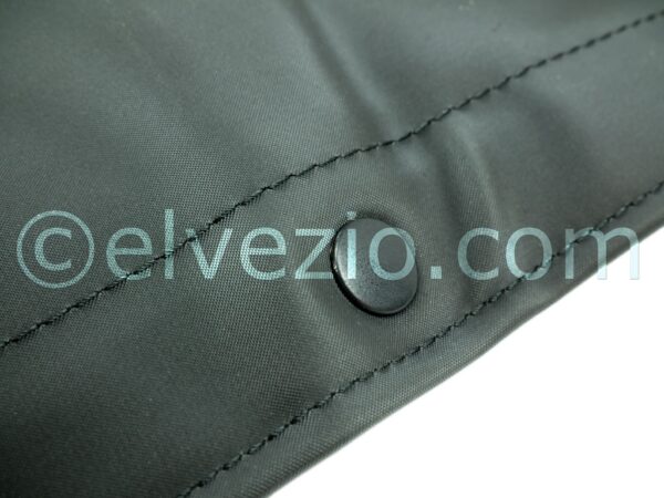 Soft Top In Black PVC And Frame for Fiat 500 Giardiniera Base F.