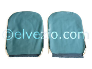 Tappezzeria Sedili Anteriori E Posteriori In Vipla E Tessuto Unito per Fiat Pre Serie 500D. F1100
