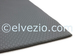 Sottotetto In Finta Pelle A Rombi Colore Grigio per Fiat 500 N e 500 D.