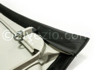 Soft Top In Black PVC And Frame - Short Model for Fiat 500 N and 500 D.