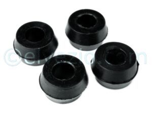 Rear Stabilizer Bar Bushings for Fiat 850 Berlina, Special, Coupè and Spider and 124 Belina, Special, Coupé and Spider. Rif. O.E. 4101891.
