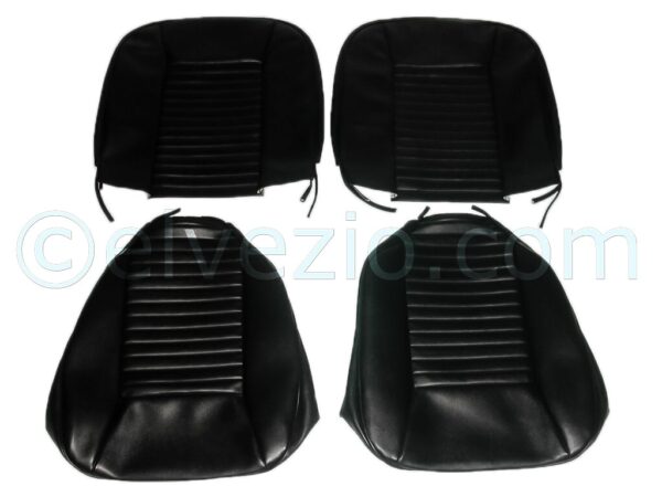 Tappezzeria Sedili Anteriori In Skai per Fiat 850 Spider. F1158