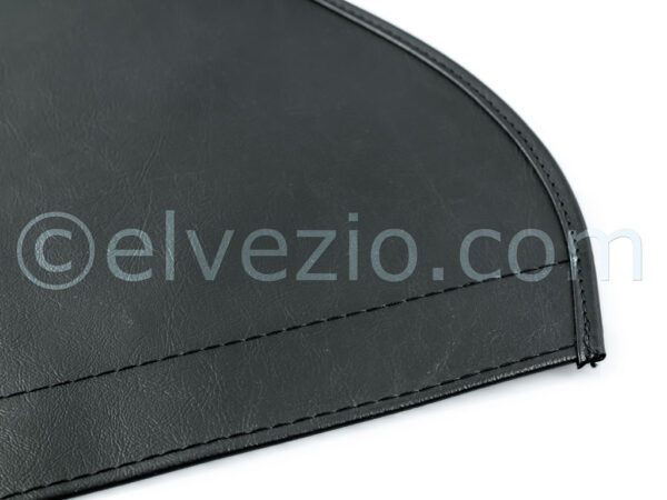 Fianchetti Laterali Capote In PVC Telato Colore Nero per Fiat 124 Spider. F4839F