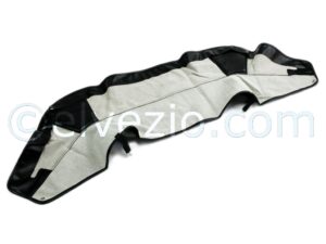 Folding Top Cover In Electro-Welved Black Skai for Fiat 124 Spider 1600-1800 cc.