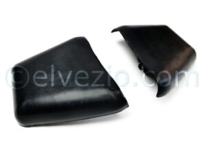 Folding Top Cover In Electro-Welved Black Skai for Fiat 124 Spider 1600-1800 cc.