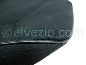 Tappezzeria Sedili Anteriori E Posteriori In Tessuto Colore Nero per Fiat 126 Personal. F1134