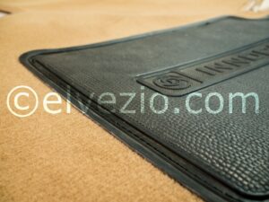 Acrylic Carpet Set With Rubber Mats for Innocenti Mini Cooper. I0001M