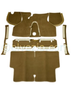 Acrylic Carpet Set Without Rubber Mats for Innocenti Mini Cooper. I0001M