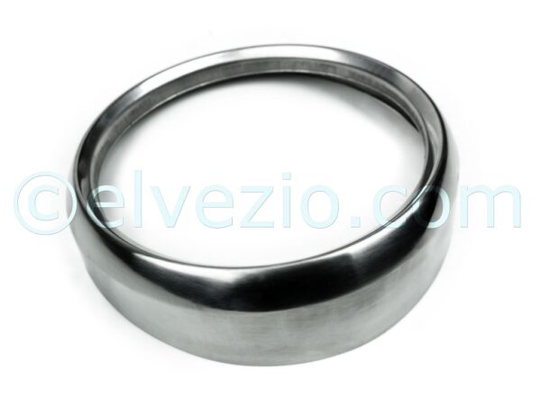 Metal Chrome Front Headlight Frame for Lancia Fulvia Coupè 1st Series.