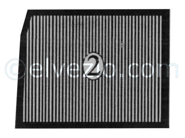 Tappeto 2 Anteriore Sinistro per Lancia Aurelia B20 1^ - 2^ - 3^ - 4^ - 5^ e 6^ Serie.