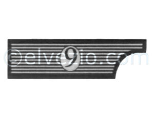 Tappeto 9 Verticale Posteriore Sinistro per Lancia Aurelia B20 1^ - 2^ - 3^ e 4^ Serie.
