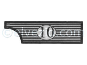 Tappeto 10 Verticale Posteriore Destro per Lancia Aurelia B20 1^ - 2^ - 3^ e 4^ Serie.