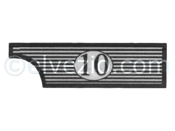 Tappeto 10 Verticale Posteriore Destro per Lancia Aurelia B20 1^ - 2^ - 3^ e 4^ Serie.