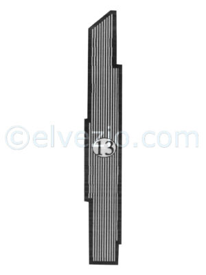 Tappeto 13 Laterale Destro per Lancia Aurelia B20 1^ - 2^ - 3^ - 4^ Serie.