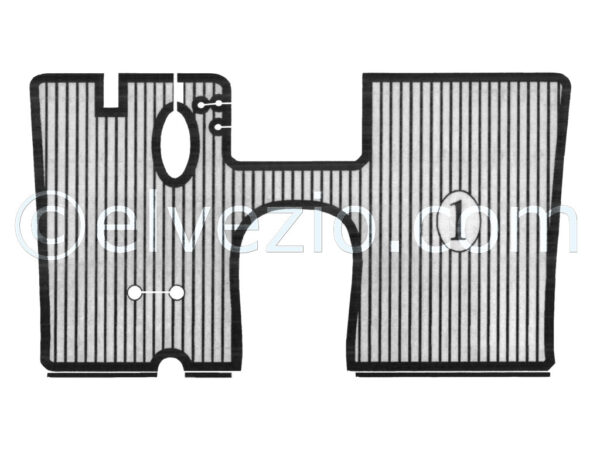 Tappeto 1 Zona Anteriore.