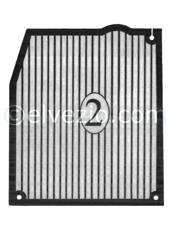 Tappeto 2 Anteriore Sinistro per Lancia Appia 1^ Serie.