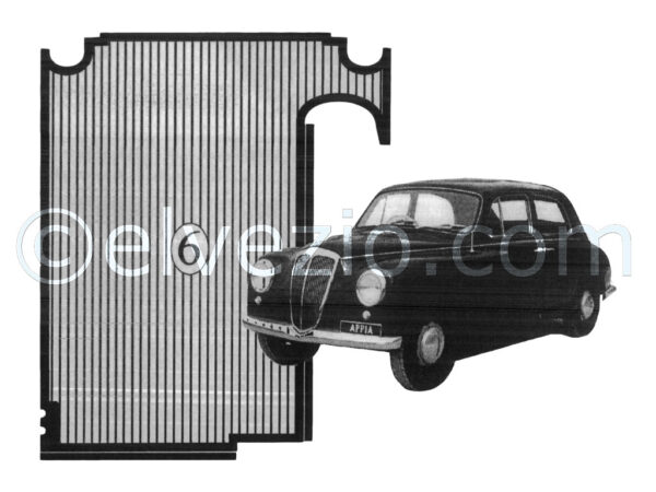 Tappeto 6 Baule per Lancia Appia 1^ Serie.