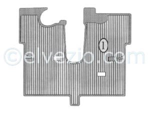 Tappeto 1 Zona Anteriore per Lancia Flavia Coupé Pininfarina 1500-1800.