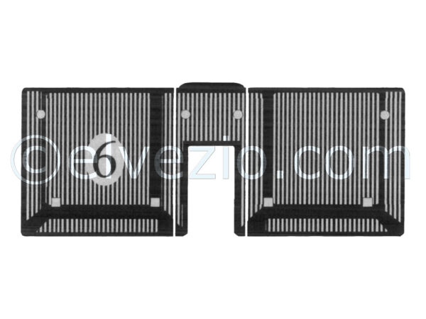 Tappeto 6 Posteriore Abitacolo per Lancia Fulvia Coupé 1^ Serie 4 Marce.