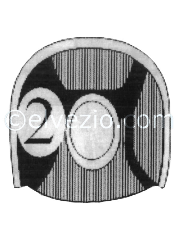 Tappeto 2 Ponte Anteriore per Lancia Fulvia Sport Zagato 1^ Serie 4 Marce.
