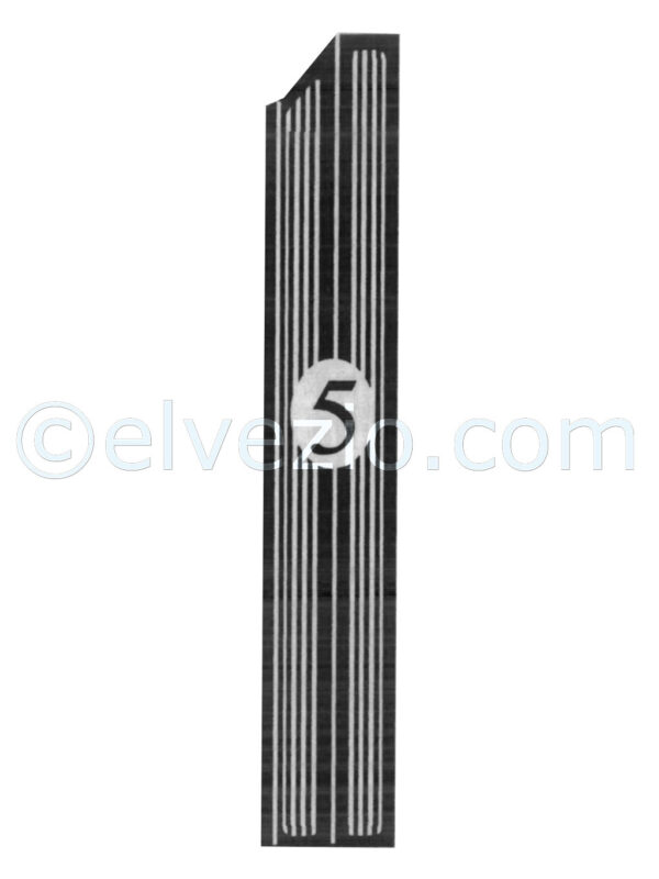 Tappeto 5 Laterale Destro per Lancia Fulvia Sport Zagato 1^ Serie 4 Marce.