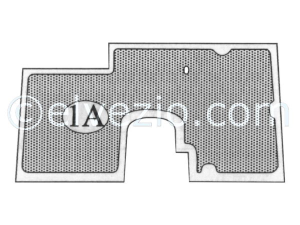 Tappeto 1A Zona Anteriore per Lancia Aprilia.