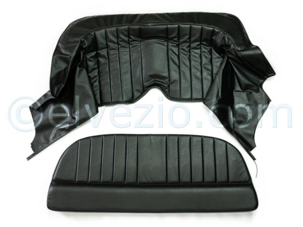 Front And Rear Seats Covers And Folding Top Cover In Alfa Vinyl for Alfa Romeo 2600 Spider Touring. Soft-Top Cover With 15 TENAX Fasteners Included. A0113