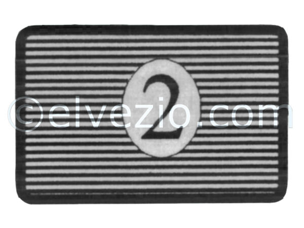Tappeto 2 anteriore destro battitacco per Moquette