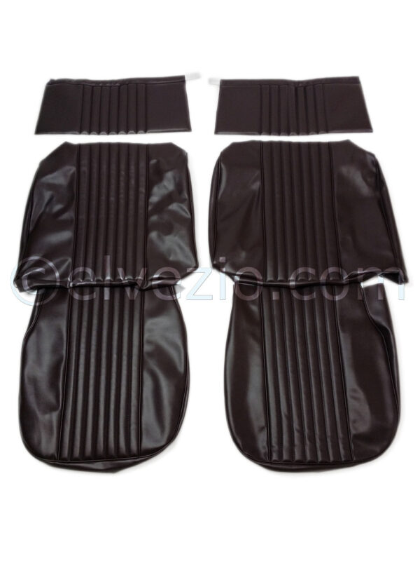 Front And Seats Covers In Alfa Skai for Alfa Romeo Giulia Berlina 1600 Super 1967-68. A5028