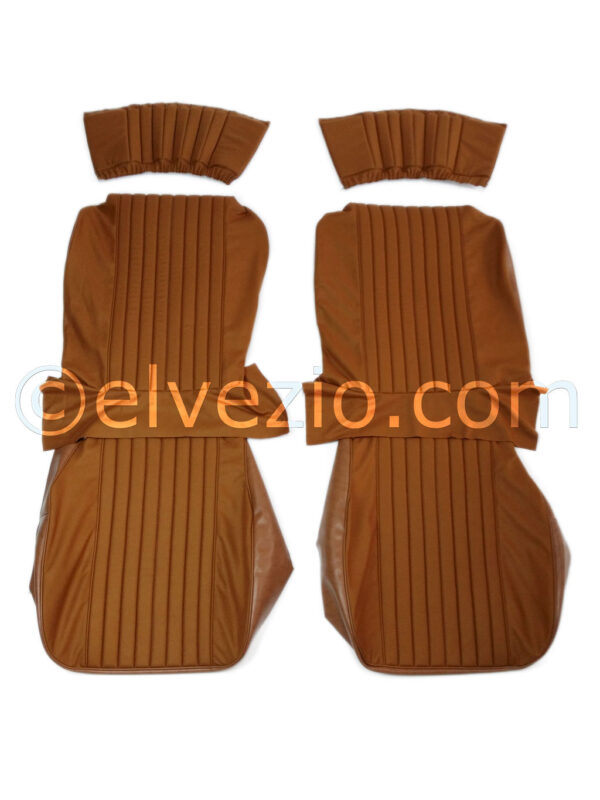 Tappezzeria Sedili Anteriori E Posteriori In Skai Alfa E Panno per Alfa Romeo Giulia Berlina 1600 Super 1965-67. A5031