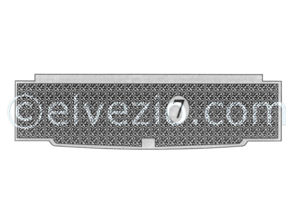 Tappeto 7 posteriore verticale baule colore grigio
