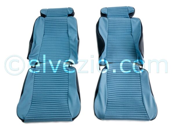Tappezzeria Sedili Anteriori E Posteriori In Skai Alfa E Panno per Alfa Romeo GT 1300-1600 Junior 1974-76 e GT 2000 Veloce 1971-76. A0163PS