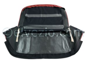 Soft Top In Sonnenland Canvas for Alfa Romeo Spider Duetto Osso Di Seppia.