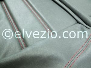Tappezzeria Sedili Anteriori In Skai Alfa per Alfa Romeo Duetto Coda Tronca 1986-90 Quadrifoglio Verde. A0081