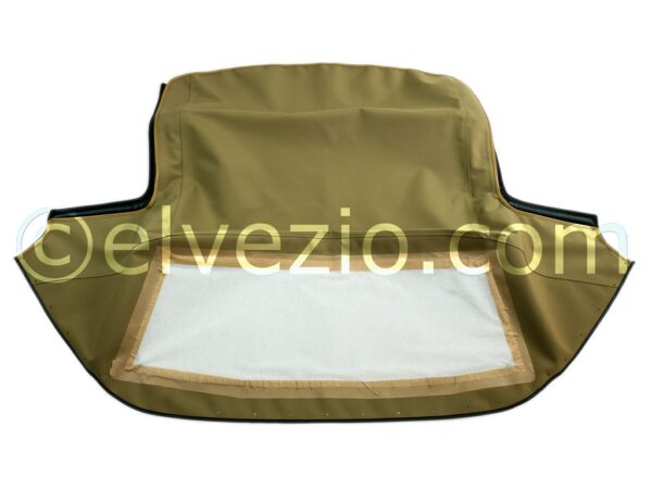 Soft Top In Beige Pininfarina Canvas for Alfa Romeo Spider Duetto Coda Tronca.