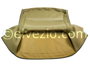 Soft Top In Beige Pininfarina Canvas for Alfa Romeo Spider Duetto Coda Tronca.