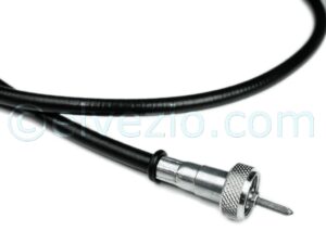 Cavo Contagiri per Alfa Romeo 1750-2000 Berlina, GT Junior, GT 1750 Veloce, GT 2000, Duetto Coda Tronca, Junior Zagato e Giulia Berlina. Misura Cavo 1410 mm. Misure attacchi 16x1 e 20x1 mm. Rif. O.E. 105006450128