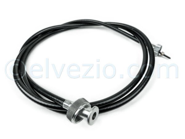 Cavo Conta Chilometri per Alfa Romeo 1750-2000 Berlina, GT Junior, GT 1750 Veloce, GT 2000 e Giulia Berlina. Misura Cavo 1810 mm. Misure attacchi 16x1 e 20x1 mm. Rif. O.E. 105006450027