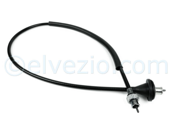 Cavo Conta Chilometri per Lancia Fulvia Coupè HF. Misura Cavo 958 mm. Misure attacchi 16x1 mm e 20x1 mm. Rif. O.E. 82198600