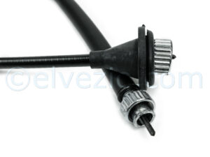 Cavo Conta Chilometri per Lancia Fulvia Berlina 2C e Fulvia Coupè 4 Marce. Prodotto Adattabile. Misura Cavo 800 mm. Misure attacchi 16x1 e 20x1 mm. Rif. O.E. 82176283