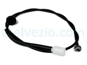 Cavo Conta Chilometri per Fiat 124 Spider America dal 1982. Misura Cavo 1650 mm. Misure attacchi 5E e 18x1,5 mm. Rif. O.E. 4419098
