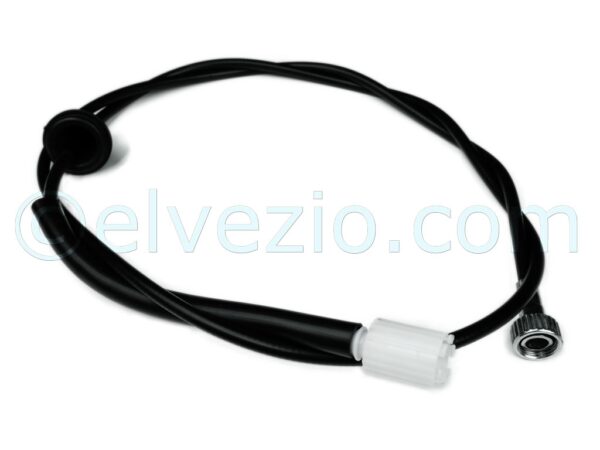 Cavo Conta Chilometri per Fiat 124 Spider America dal 1982. Misura Cavo 1650 mm. Misure attacchi 5E e 18x1,5 mm. Rif. O.E. 4419098