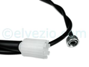 Cavo Conta Chilometri per Fiat 124 Spider America dal 1982. Misura Cavo 1650 mm. Misure attacchi 5E e 18x1,5 mm. Rif. O.E. 4419098